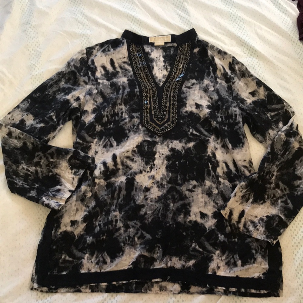 Michael Kors blouse size large in good condition
